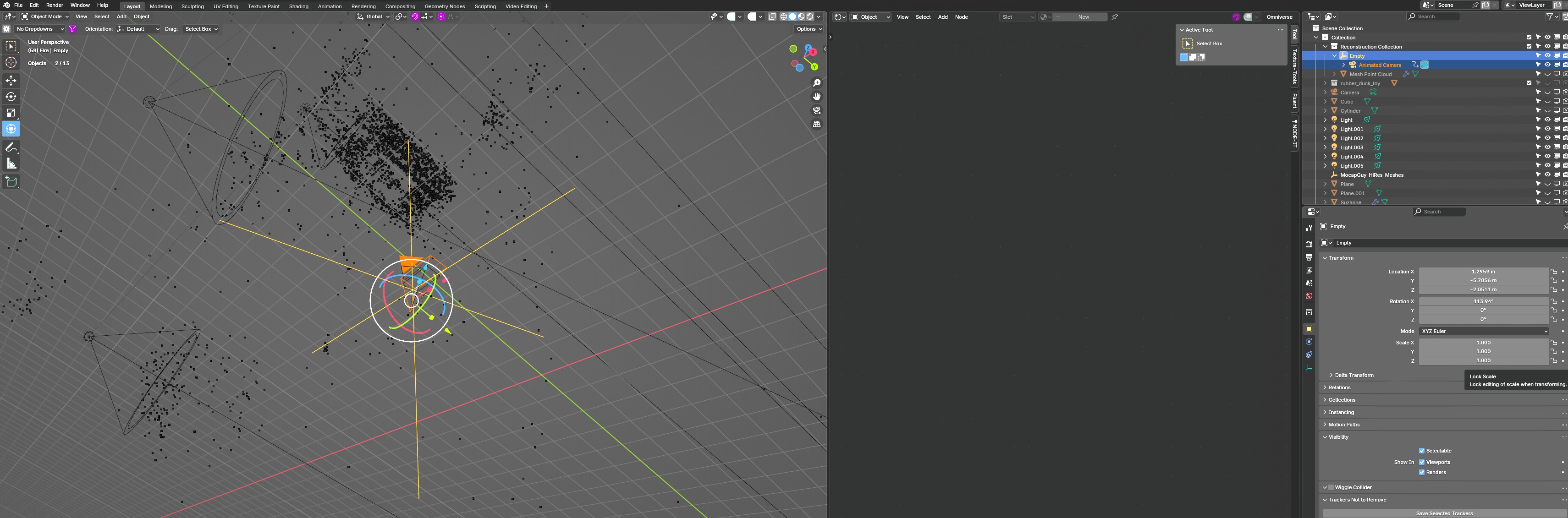 Enigmaw Studios cinematic visualization and visual-effects workspace